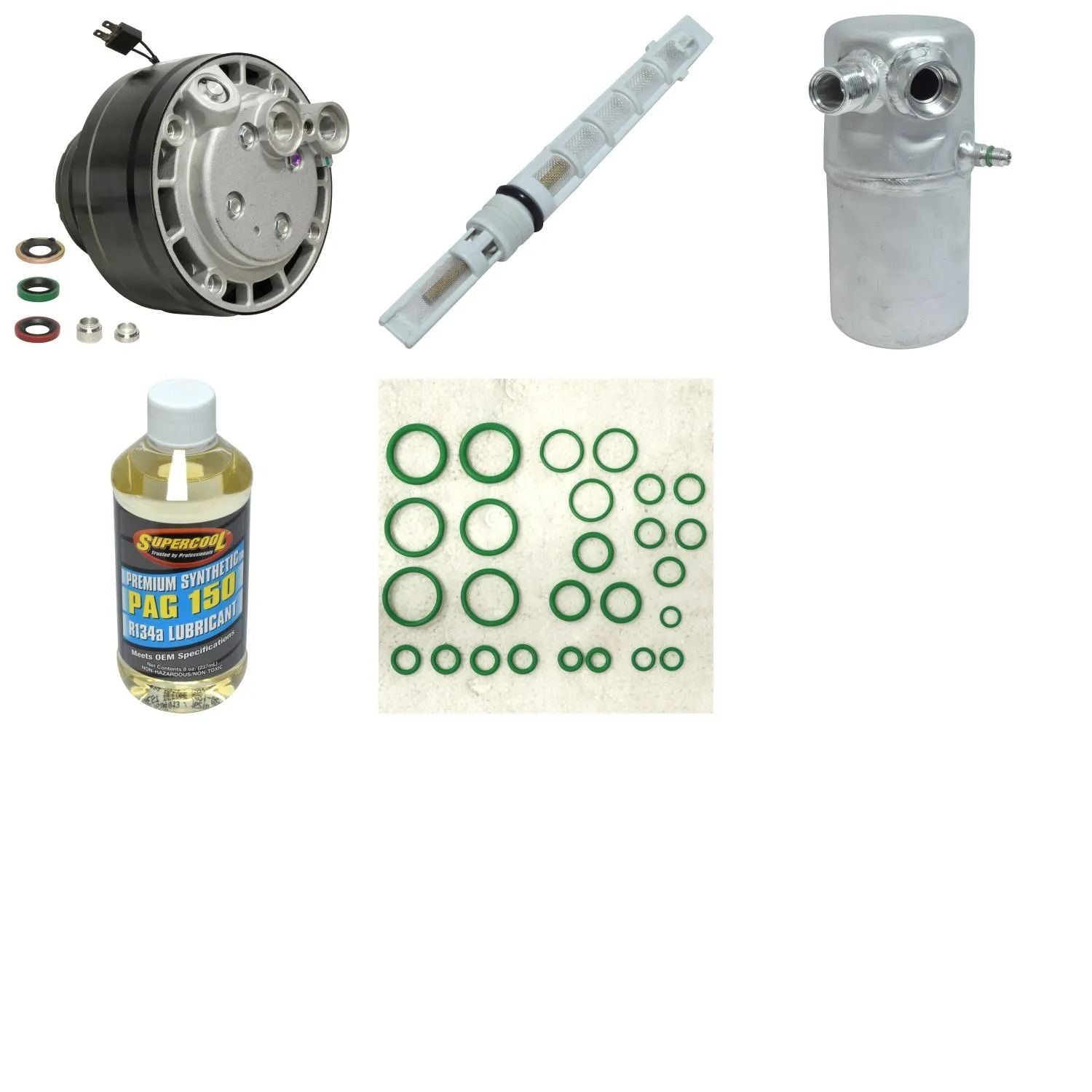 A/C Compressor Kit for HYUNDAI TUCSON GL LIMITED 2.7L 2005-2009 RA/1214RPP