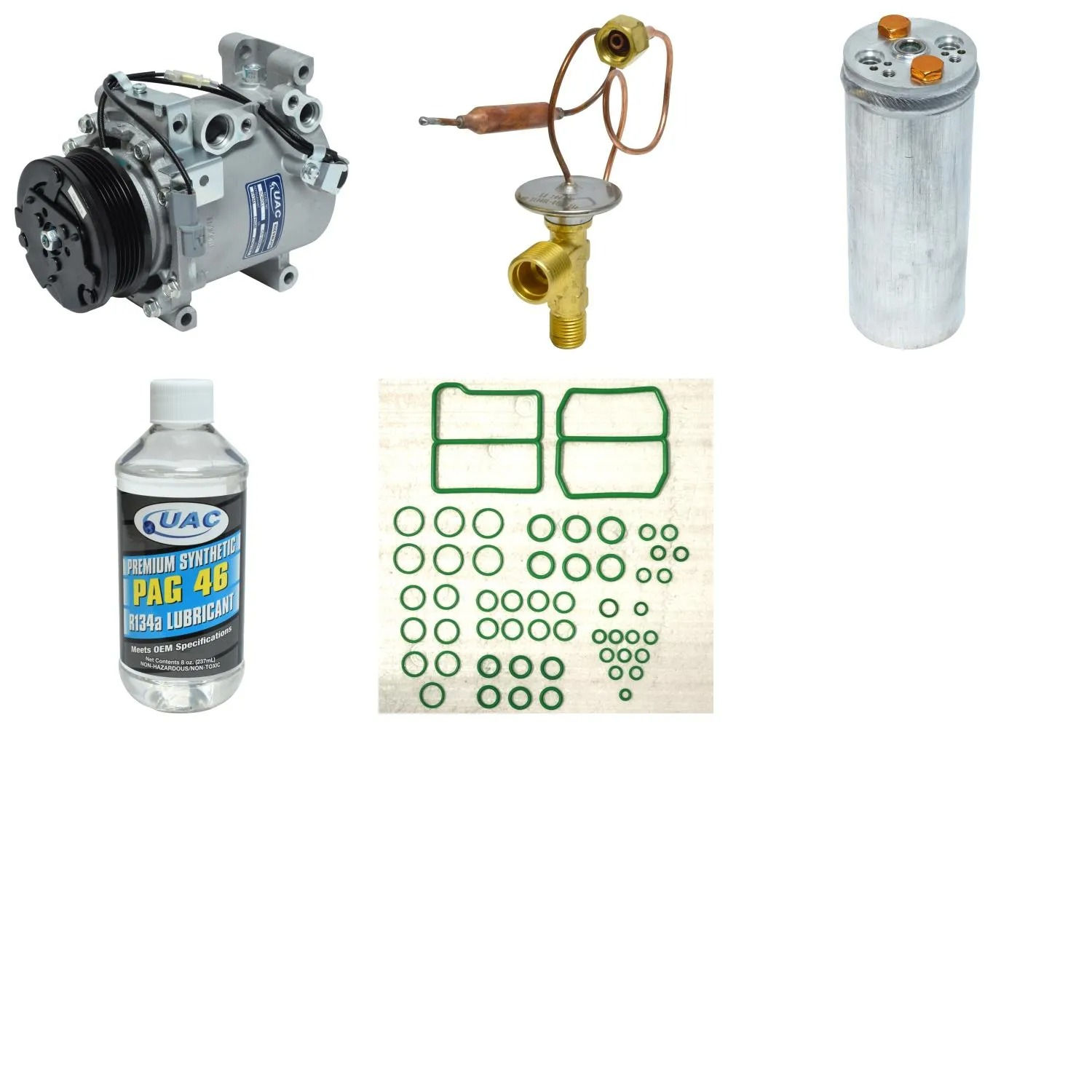 A/C Compressor Kit for MITSUBISHI MIRAGE 1.8L 1.5L 2000-2002 RA/867RPP