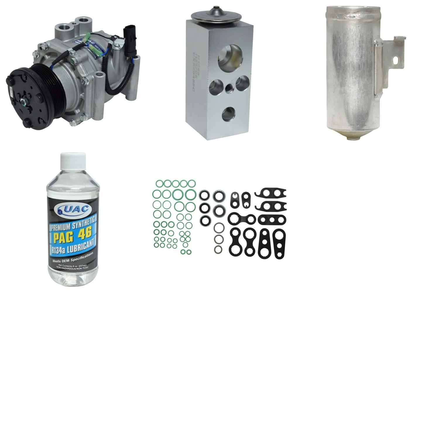 A/C Compressor Kit for DODGE RAM B2500 B1500 3.9L 5.9L 5.2L 1998-2003 RA/2226RPP