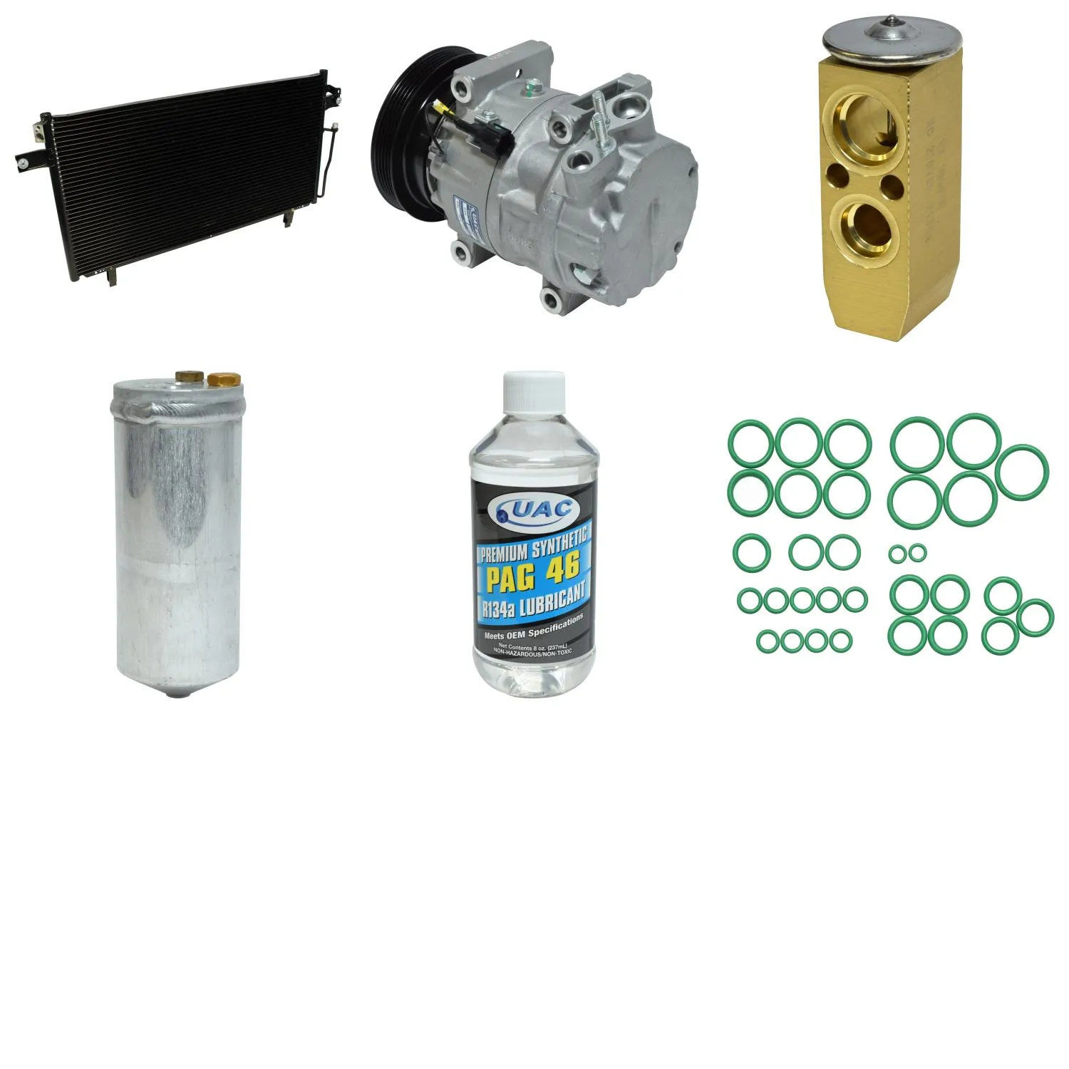 A/C Compressor Kit for INFINITI NISSAN QX4 PATHFINDER 3.3L 1997-2000 RA/835RPP