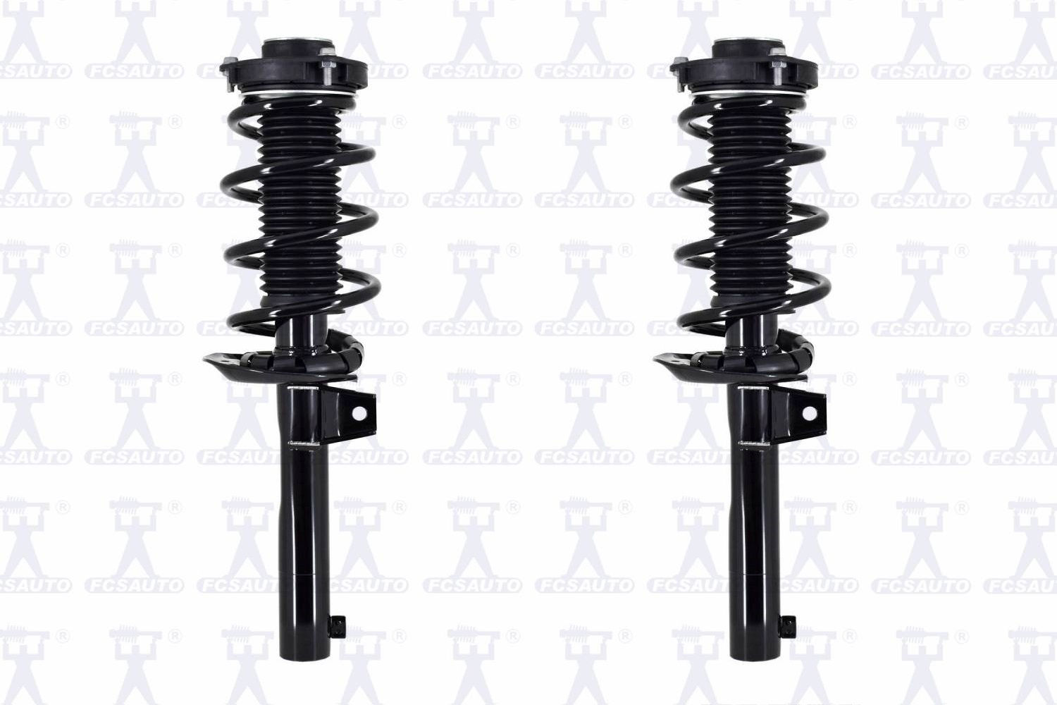 2x Front Shock Absorber Complete for VOLKSWAGEN JETTA 2011-2015 RA/491RP