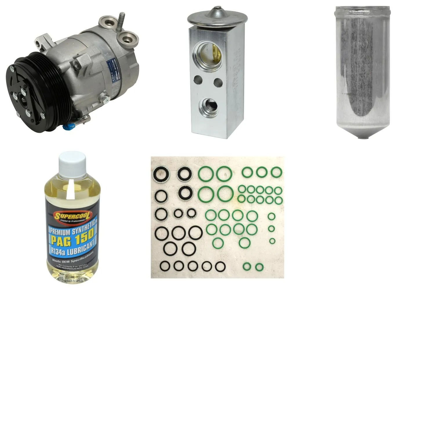 A/C Compressor Kit for DAEWOO NUBIRA SE CDX 2.0L DOHC 2000-2002 RA/4564RPP