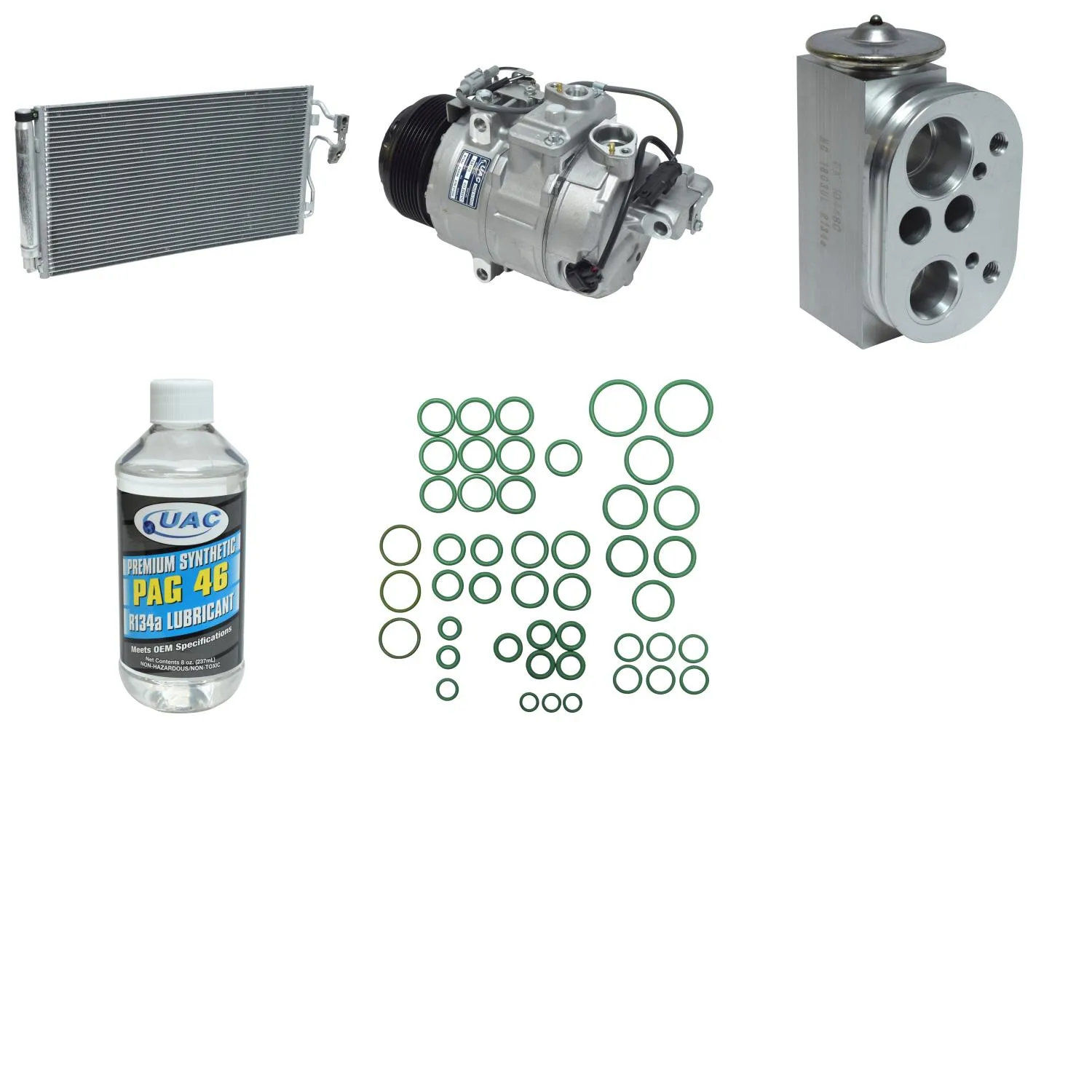 A/C Compressor Kit for BMW 335I XDRIVE BASE 3.0L DOHC FI DI 2013 RA/4622RPP