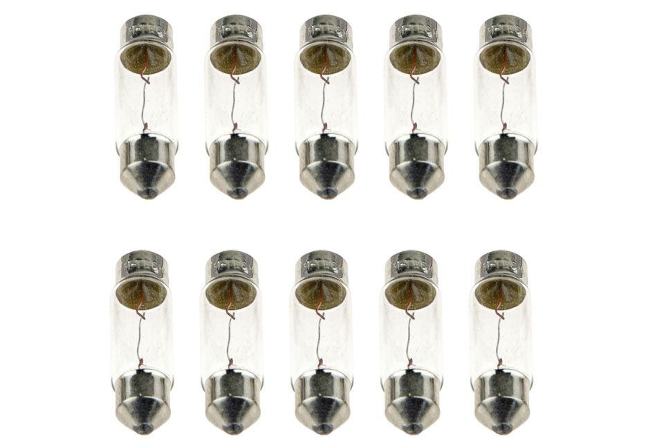 NTY (OPAKOWANIE 10 SZT.) BULB C5W12V5 FOR C5W 12V 5W /BASE TYPE: SV8 EZ-C5W