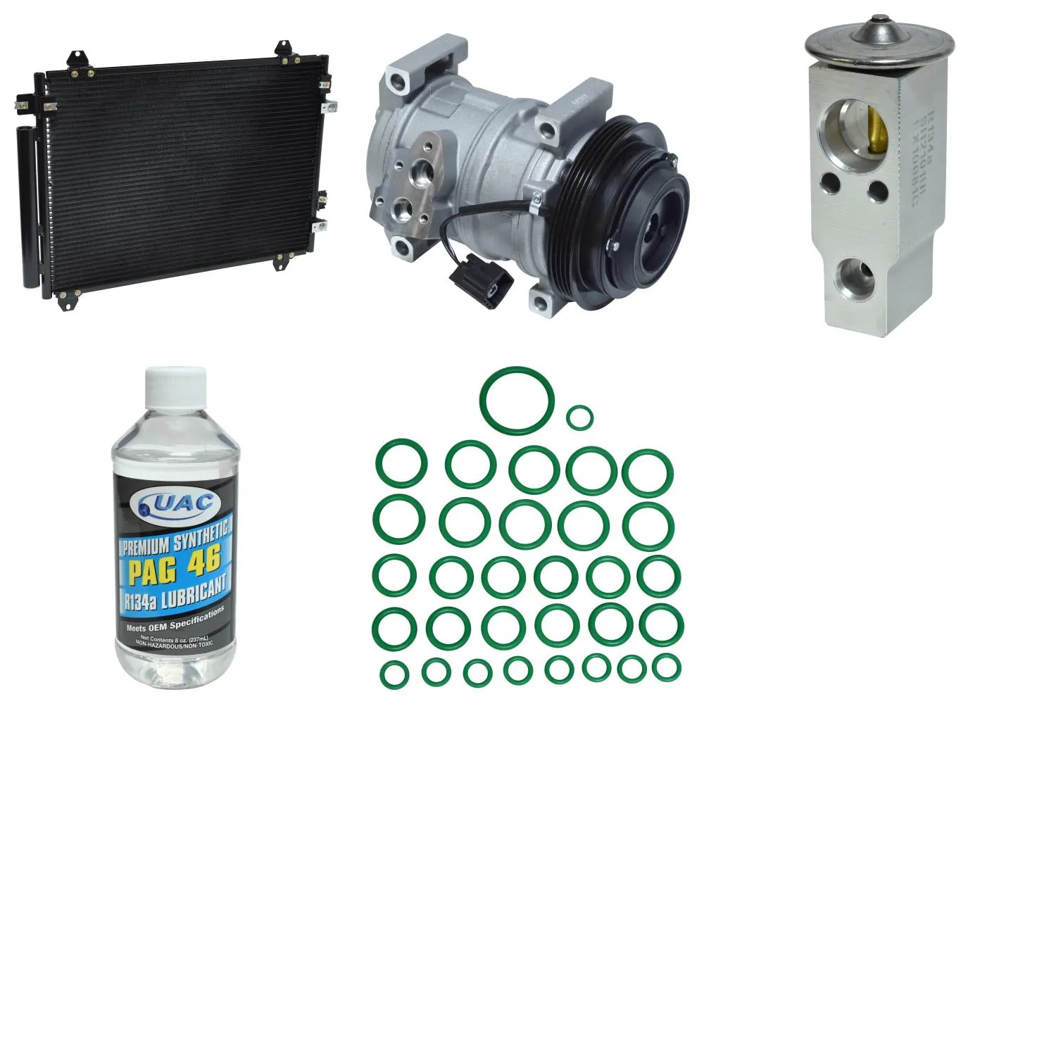 A/C Compressor Kit for CADILLAC CTS 5.7 L 6.0 L 2004-2007 RA/1719RPP