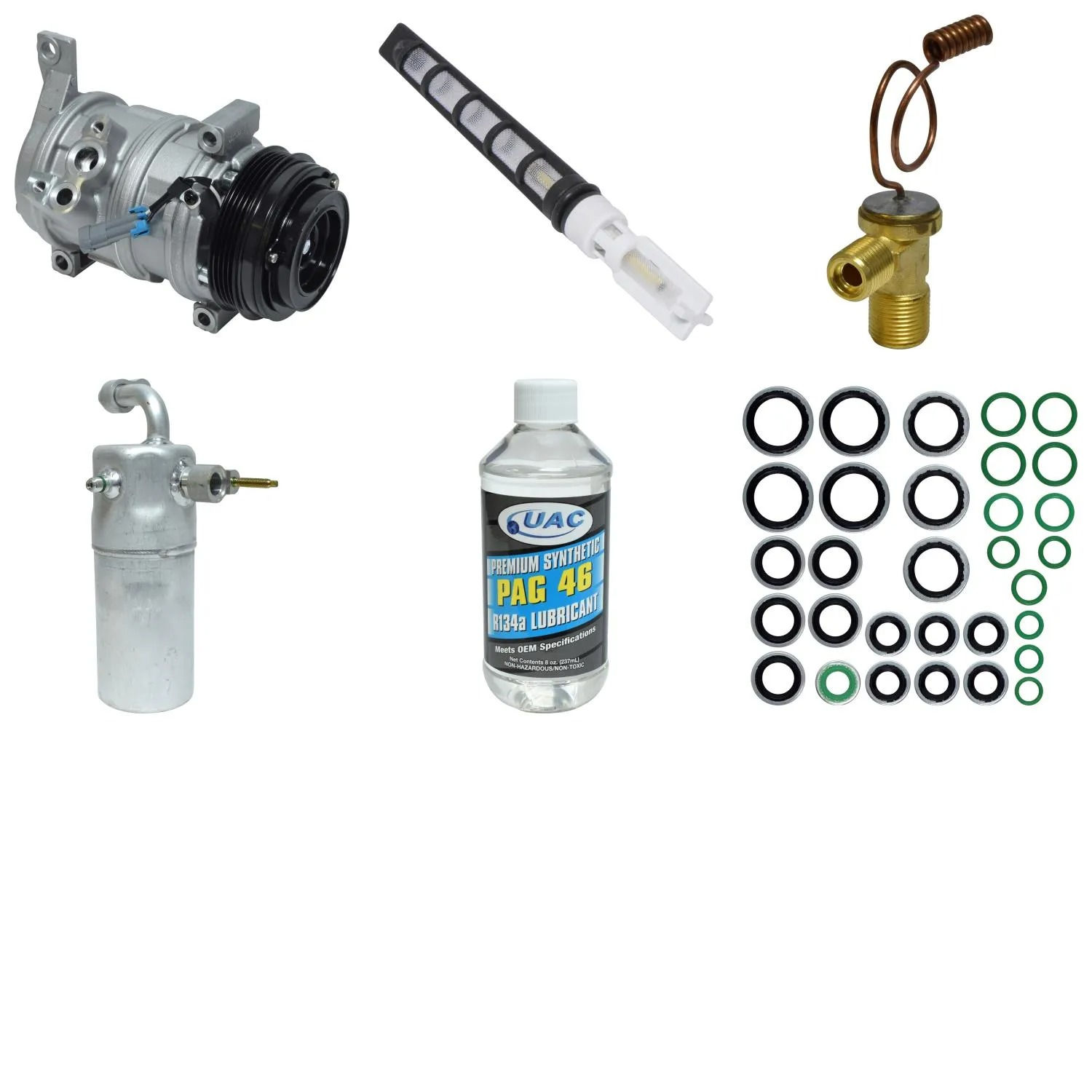 A/C Compressor Kit for CADILLAC ESCALADE EXT 6.0L 2002-2006 RA/2434RPP