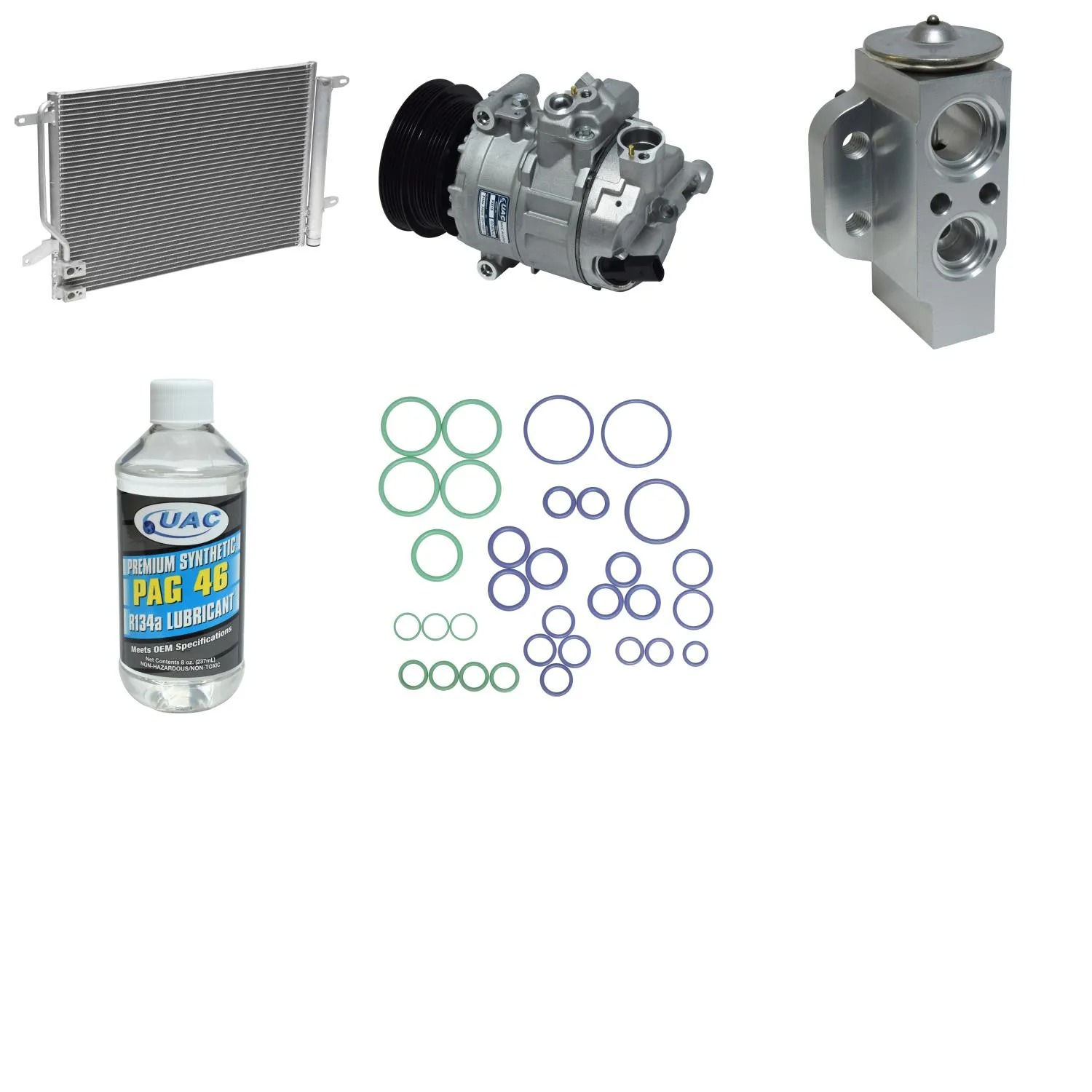 A/C Compressor Kit for VOLKSWAGEN BEETLE JETTA 2.5L 2011-2014 RA/2398RPP