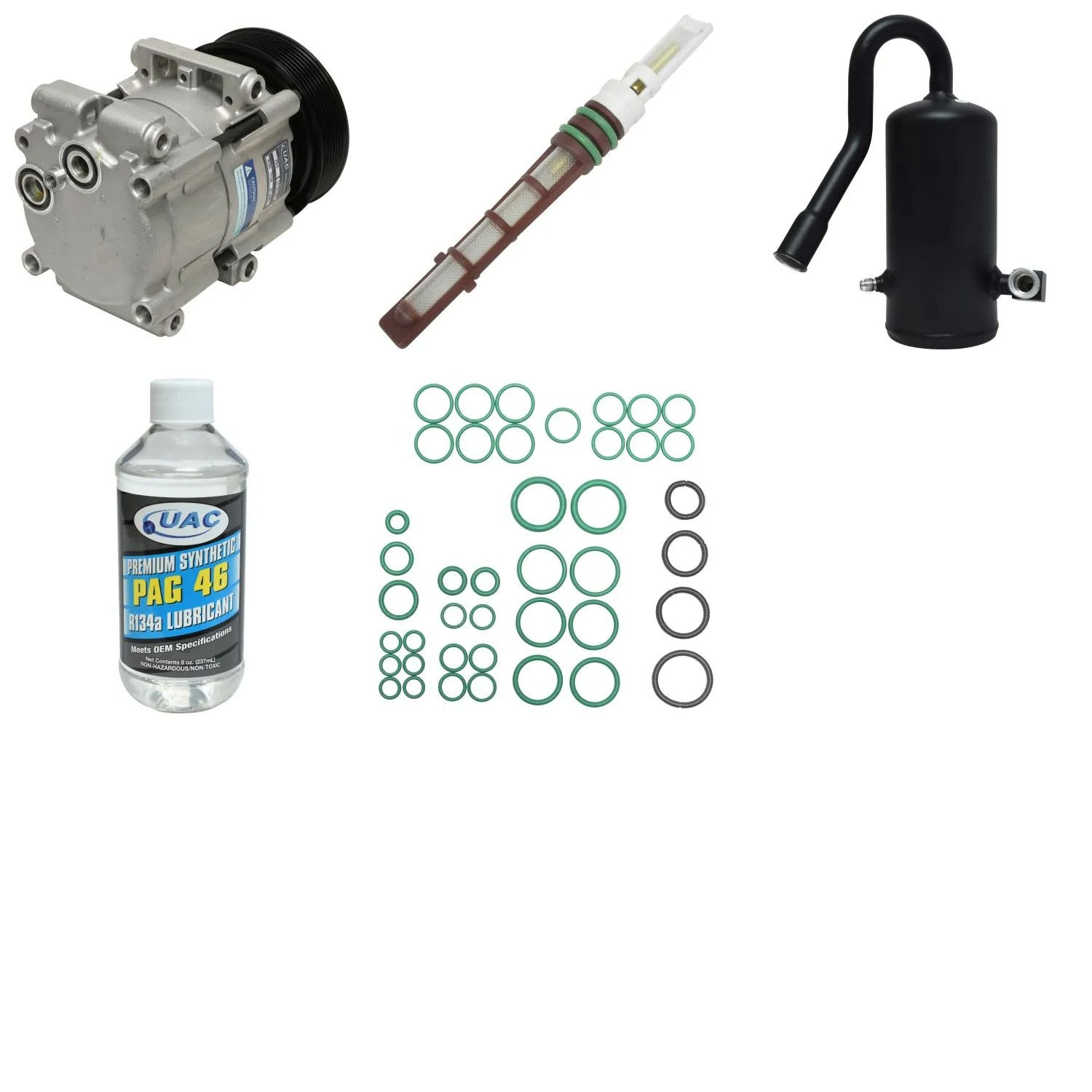 A/C Compressor Kit for FORD F-250 F-350 7.3L 1993 RA/2040RPP