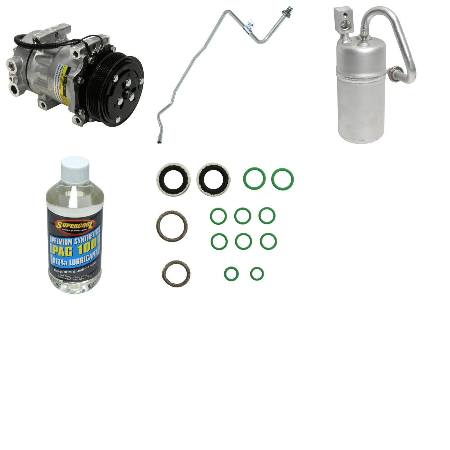 A/C Compressor Kit for JEEP CHEROKEE 2.5L 4.0L 1997-2001 RA/2128RPP
