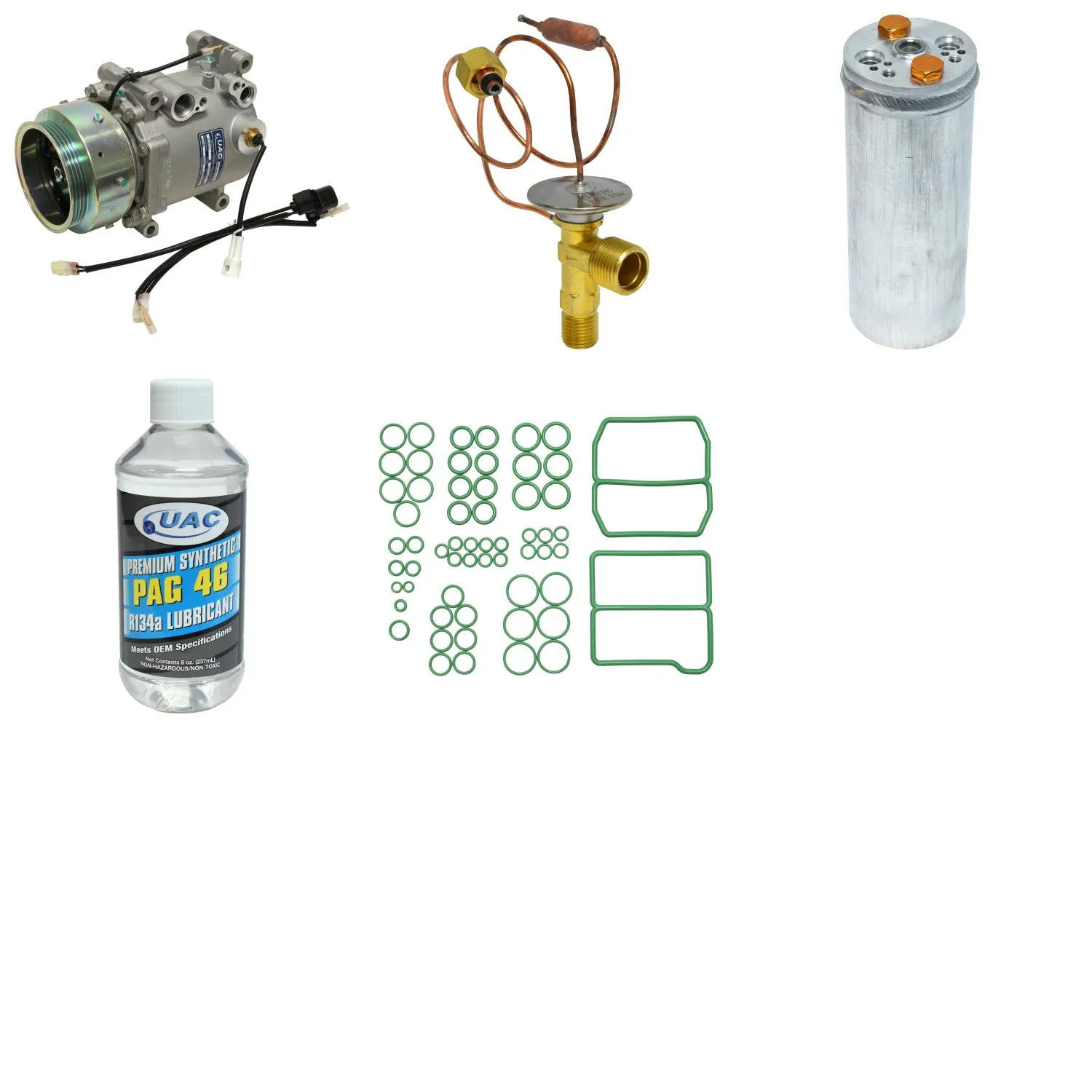 A/C Compressor Kit for MERCEDES-BENZ E350 BASE 3.5L 2006-2009 RA/1177RPP