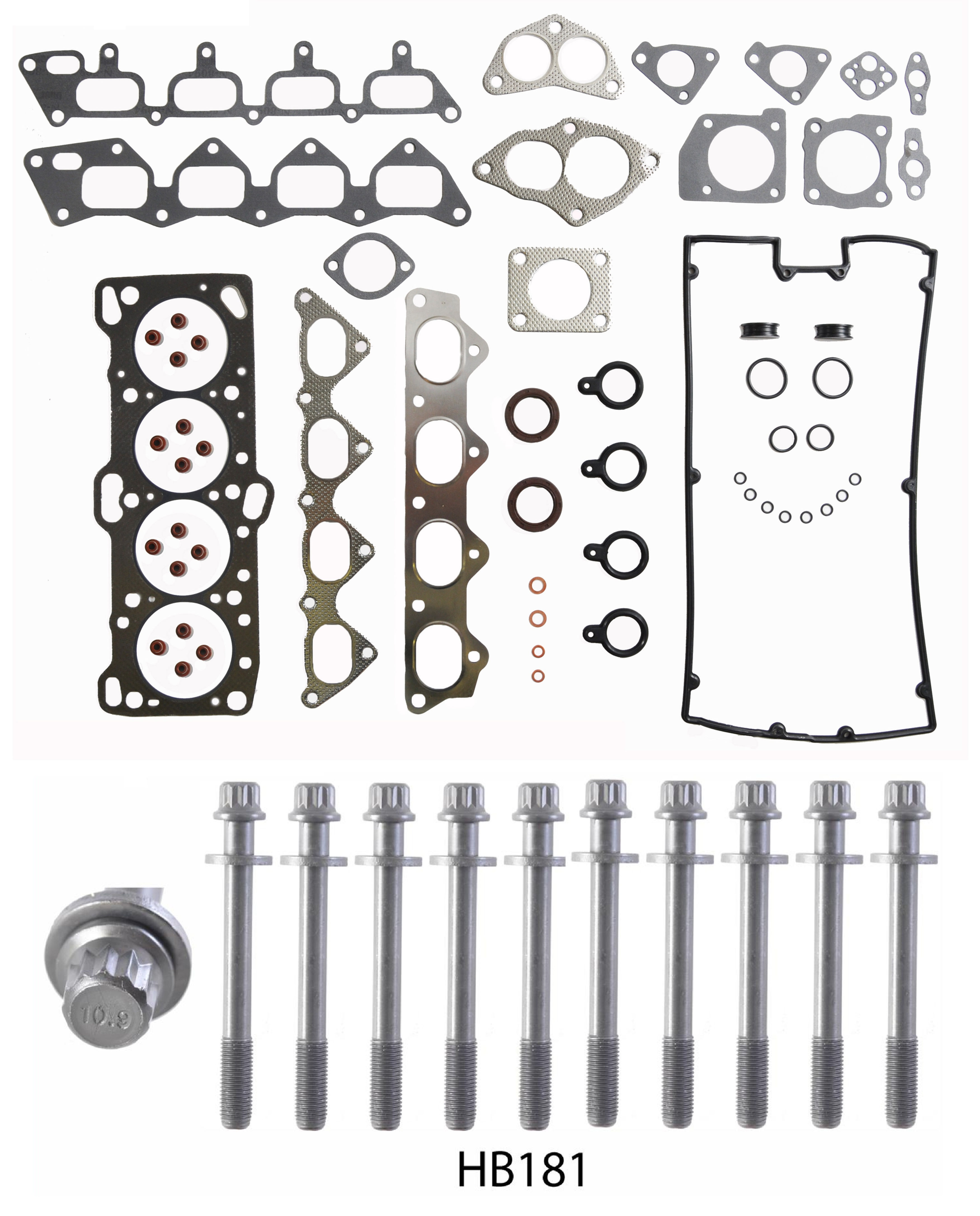 Cylinder Head Gasket Set for EAGLE PLYMOUTH HYUNDAI 2.0L DOHC 1990-1999 RA/635RB