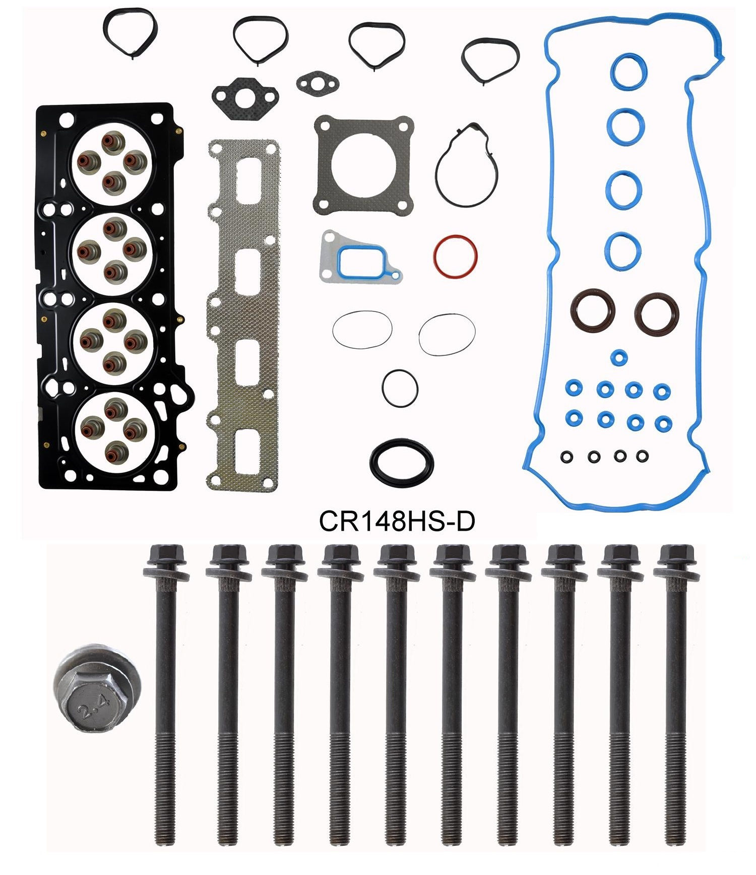 Cylinder Head Gasket Set for CHRYSLER DODGE SEBRING 2.4 L DOHC 2002-04 RA/127RB