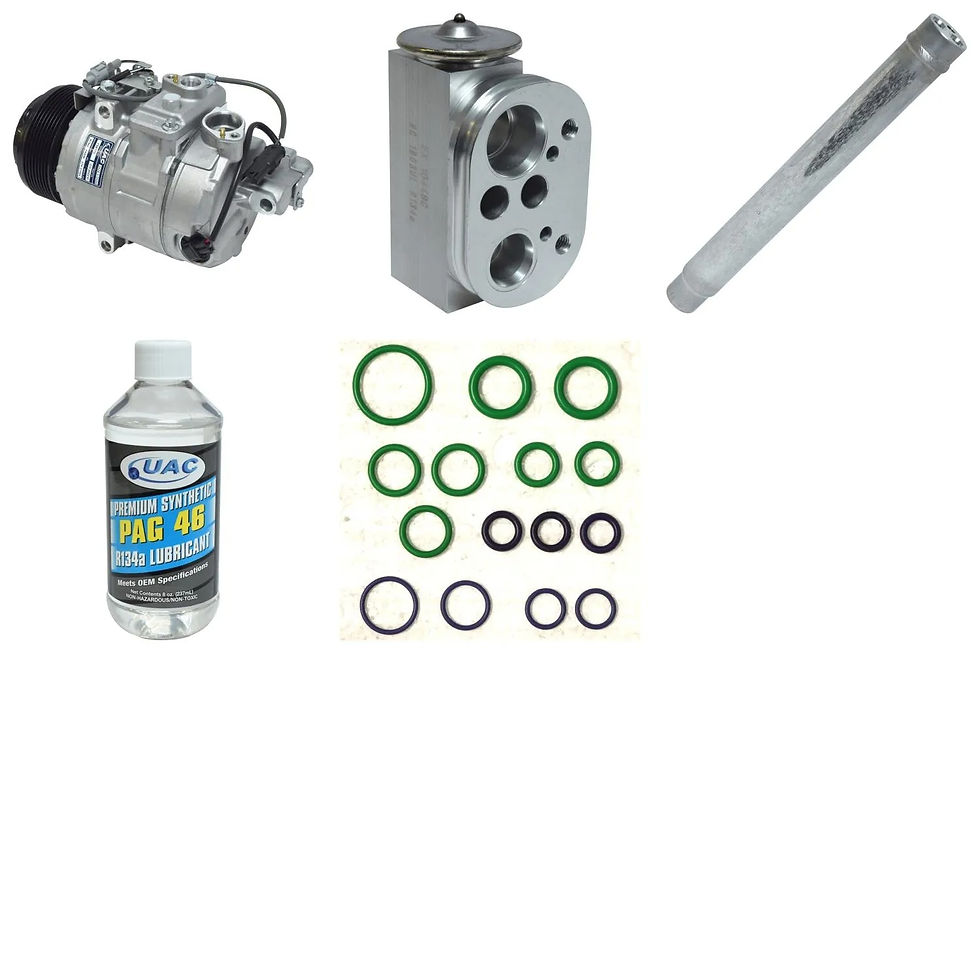 Thumbnail: A/C Compressor Kit for BMW 335I GT XDRIVE MODERN BASE SPORT 2014-2016 RA/4623RPP