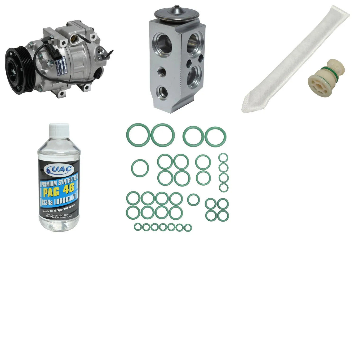 A/C Compressor Kit for HYUNDAI GENESIS 3.8L 2014-2016 RA/3772RPP
