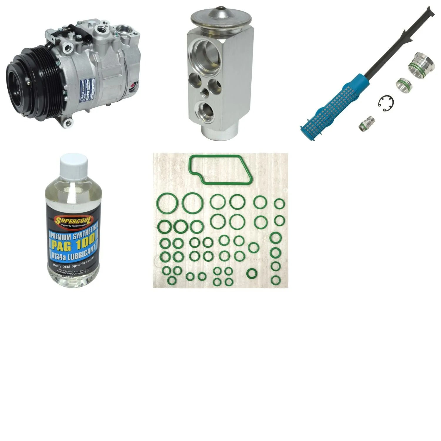 A/C Compressor Kit for MERCEDES-BENZ CLK320 3.2L 2003-2003 RA/778RPP