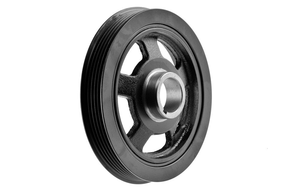 Thumbnail: NTY CRANKSHAFT PULLEY ENGINE FOR KIA/HYUNDAI CEE'D 06- RKP-KA-306