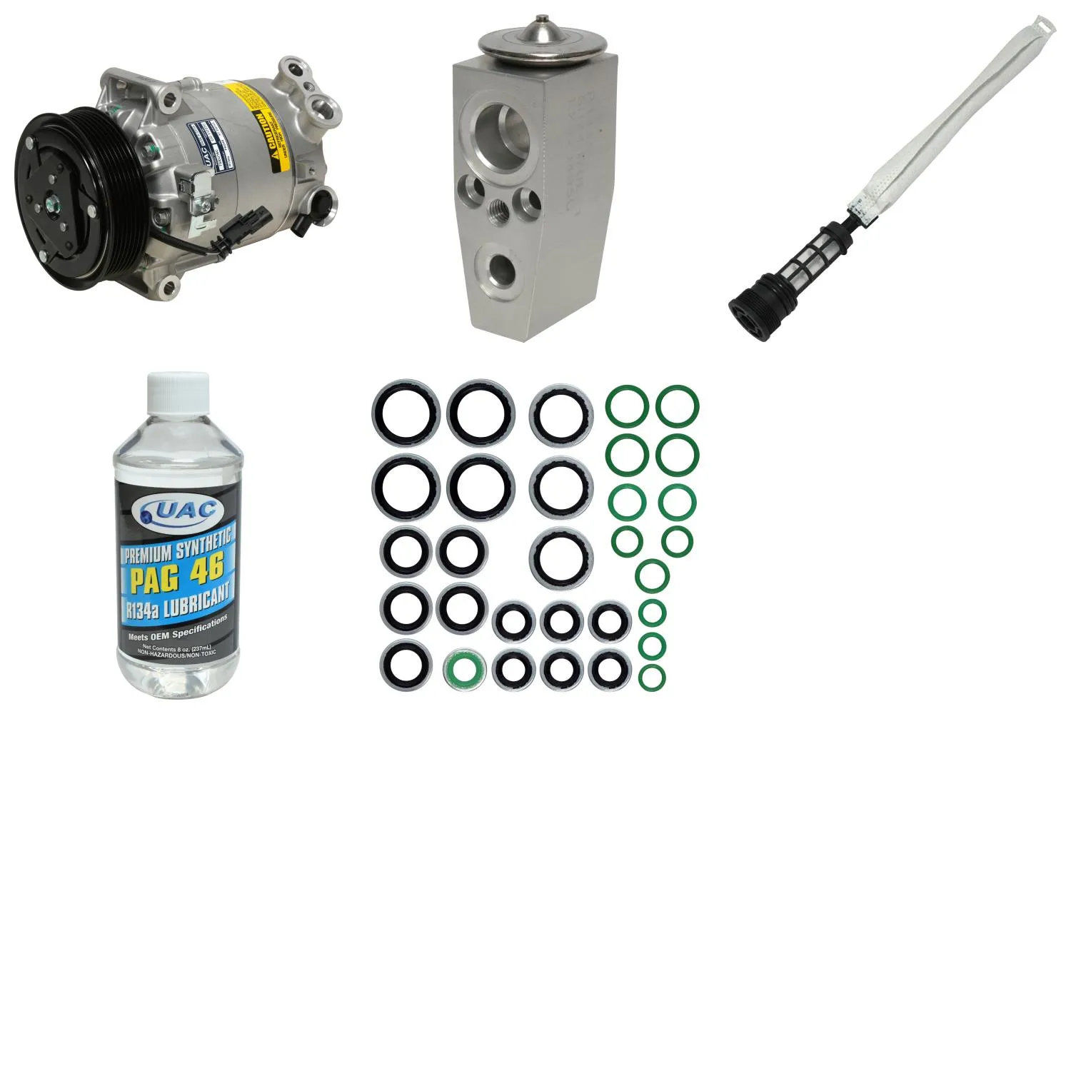 A/C Compressor Kit for CHEVROLET IMPALA ECO 2.4L DOHC 2014 RA/4899RPP