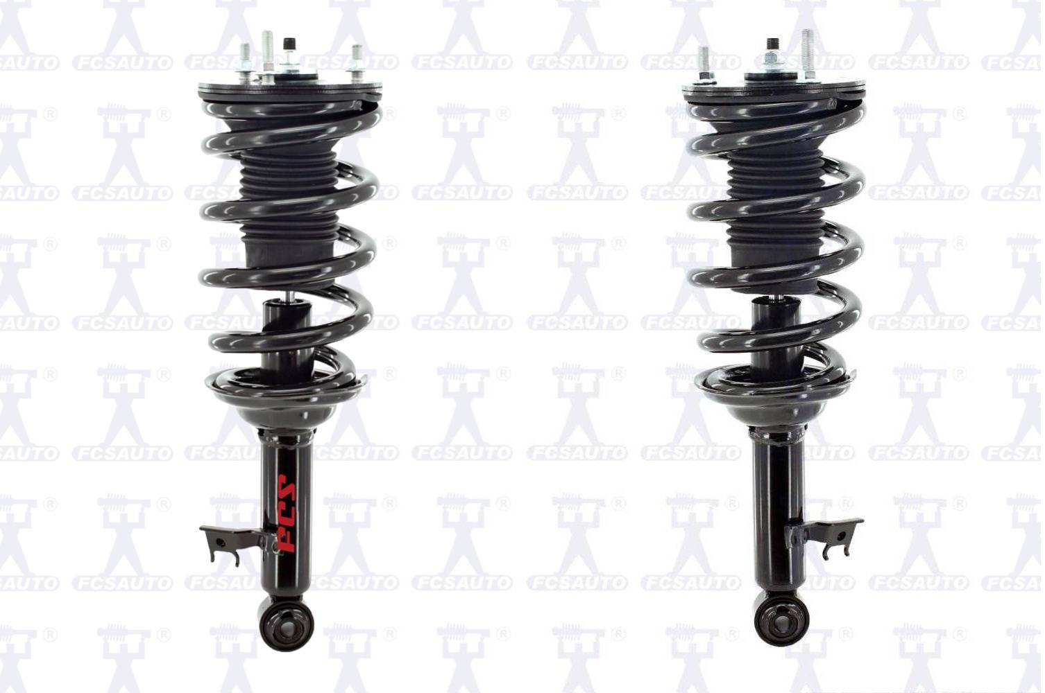 2x Front Shock Absorber Complete for TOYOTA TOYOTA 2005-2015 RA/636RP