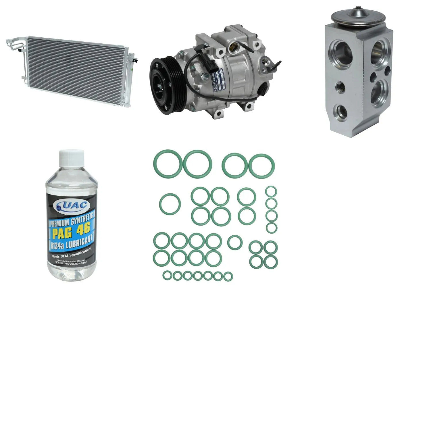 A/C Compressor Kit for HYUNDAI GENESIS 3.8L 2014-2016 RA/3773RPP
