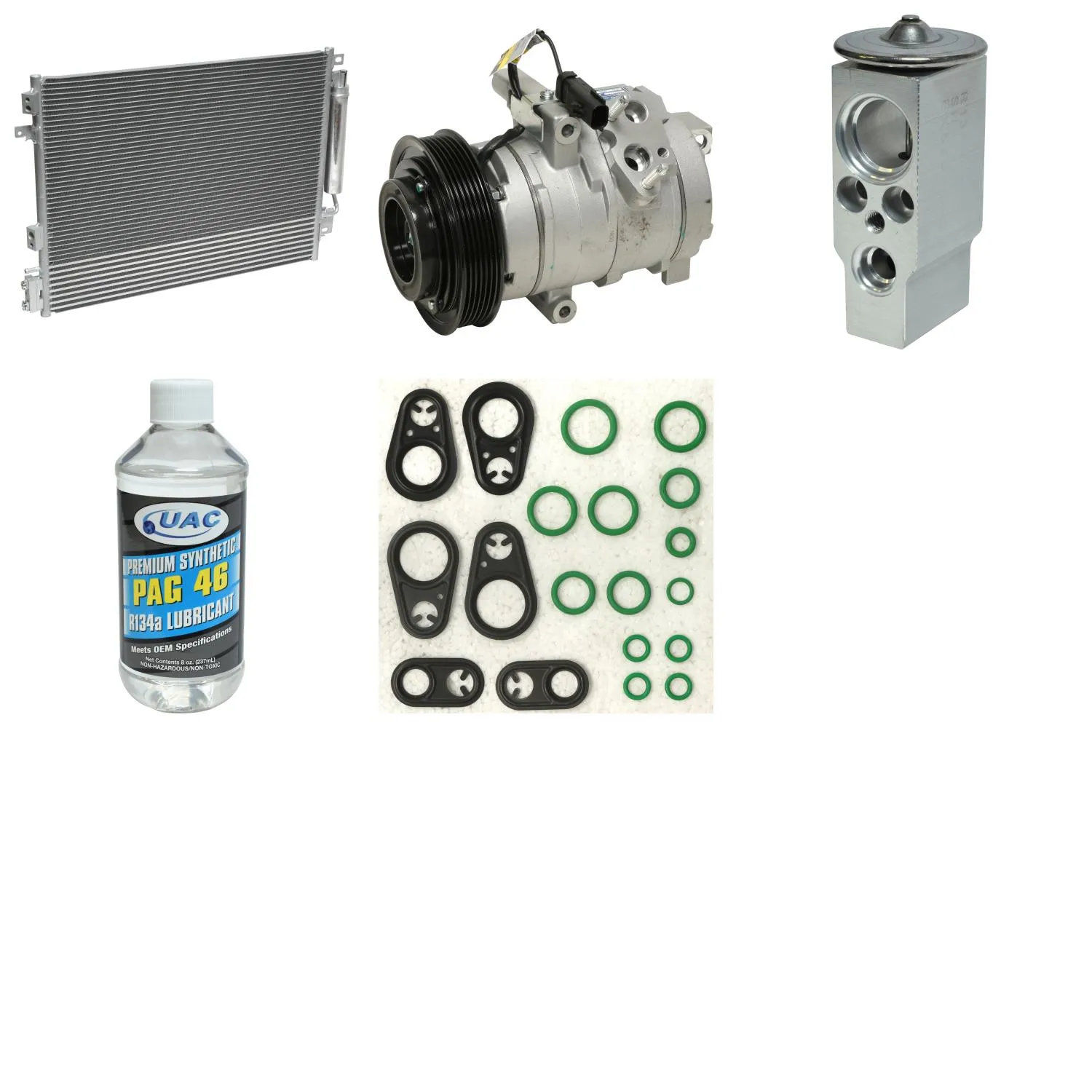 A/C Compressor Kit for DODGE CHARGER 2.7L 2009-2010 RA/2012RPP