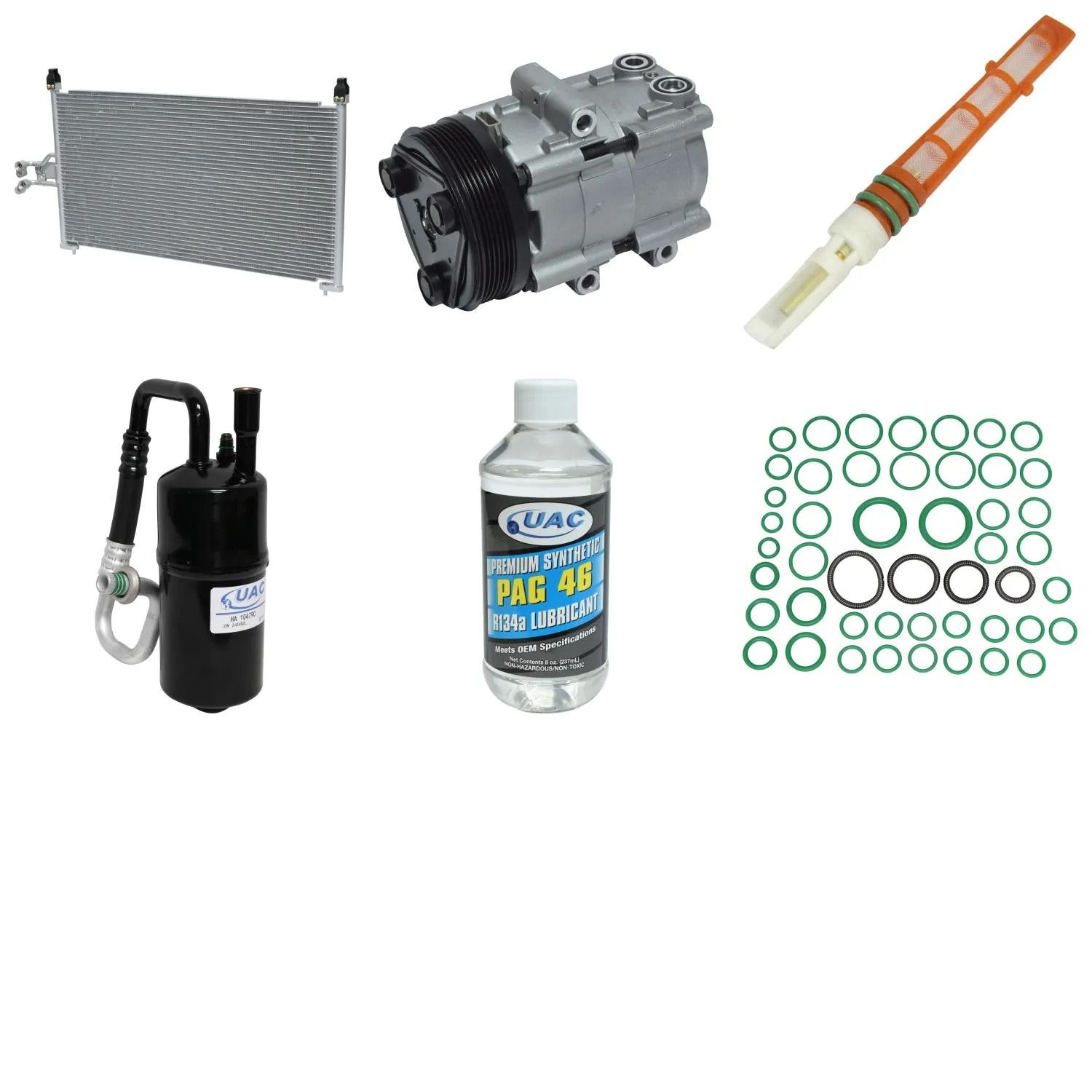 A/C Compressor Kit for FORD MAZDA MERCURY ESCAPE TRIBUTE 3.0L 2005–06 RA/583RPP