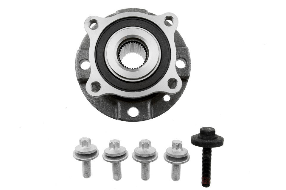 Thumbnail: NTY WHEEL HUB REAR FOR RENAULT TWINGO 14- SMART FORTWO 14- KLT-RE-044
