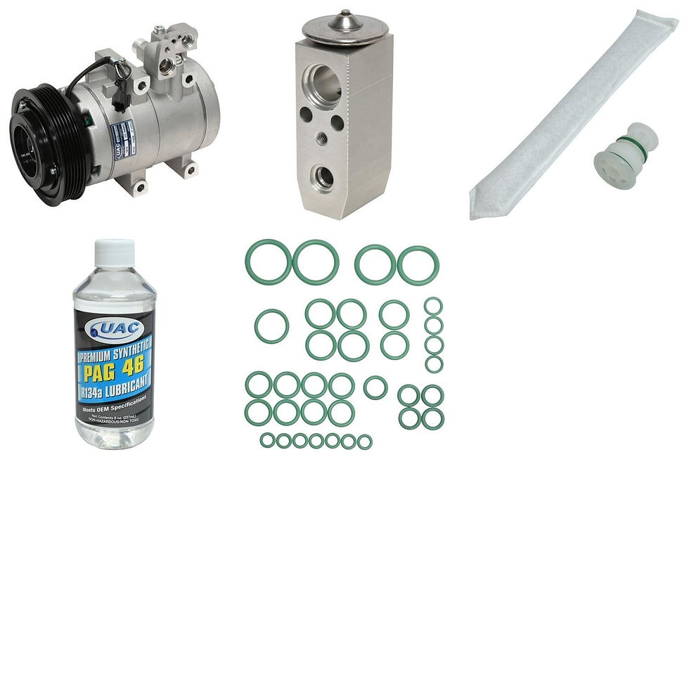 Thumbnail: A/C Compressor Kit for HYUNDAI KIA SONATA OPTIMA 2.7L 2004-2005 RA/379RPP