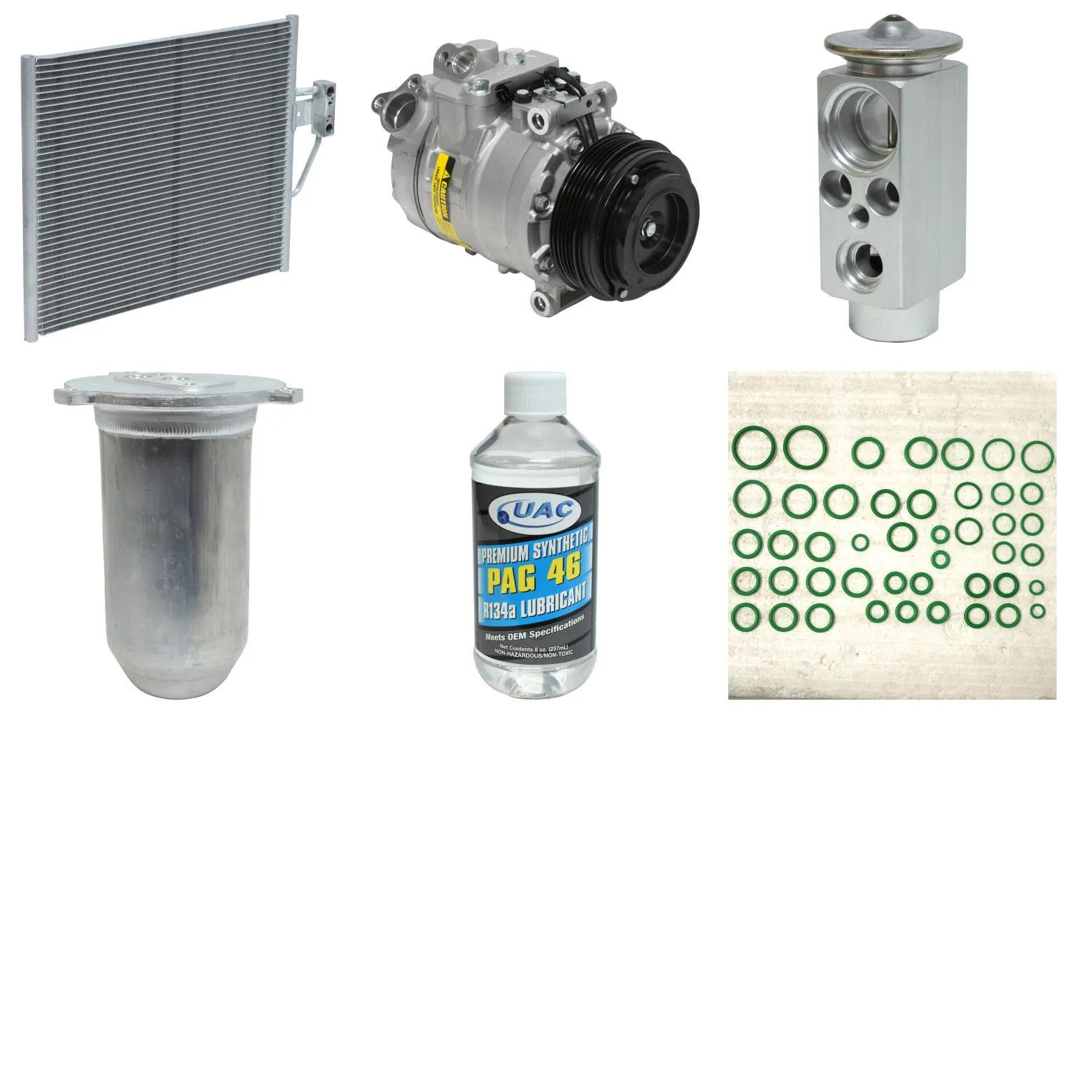 A/C Compressor Kit for BMW 528I 540I 2.8L 4.4L 1997-1997 RA/791RPP