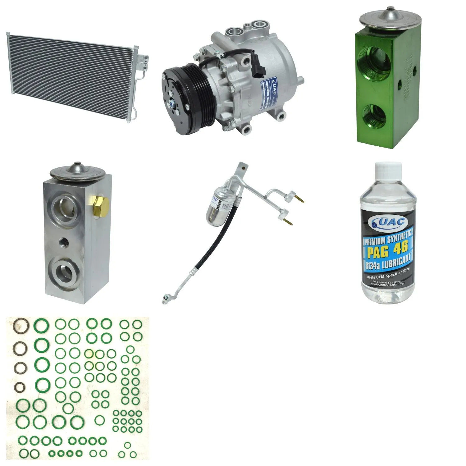 A/C Compressor Kit for FORD EXPEDITION 4.6L 5.4L 2004 RA/1867RPP