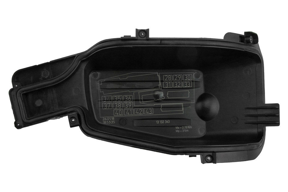 Thumbnail: NTY RELAY BOX COVER For OPEL CORSA C 2000-,TIGRA TWINTOP 2004- EBP-PL-000