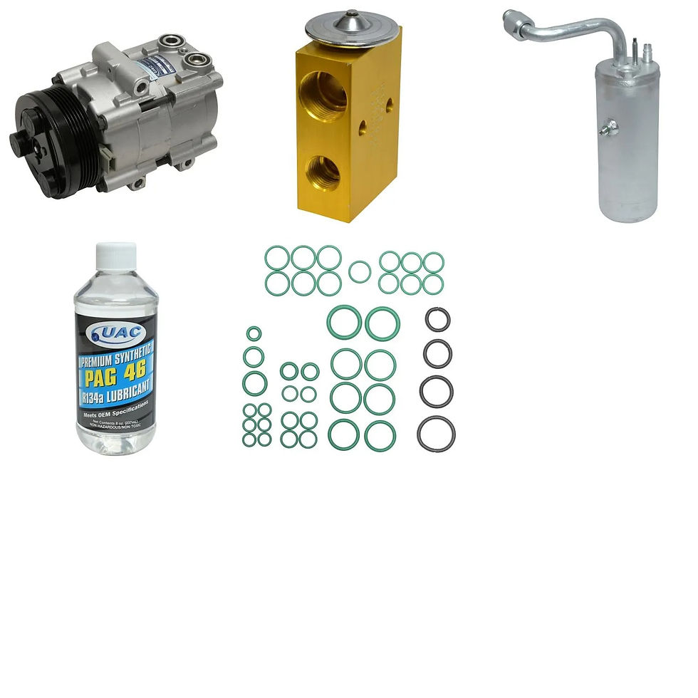 Thumbnail: A/C Compressor Kit for FORD E-150 E-250 ECONOLINE 4.2L 1997-2001 RA/598RPP