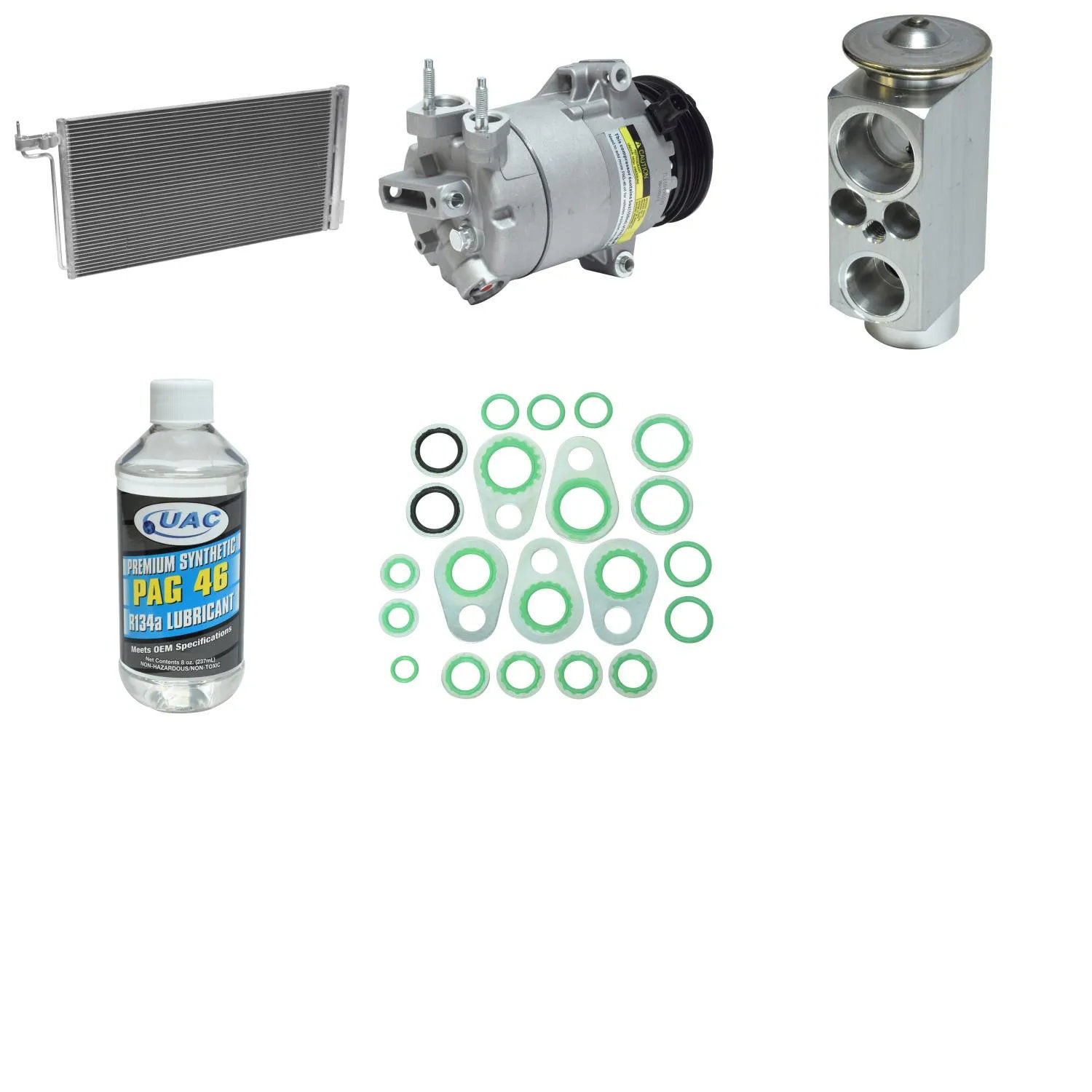 A/C Compressor Kit for FORD FOCUS 2.0L 2013-2014 RA/2427RPP