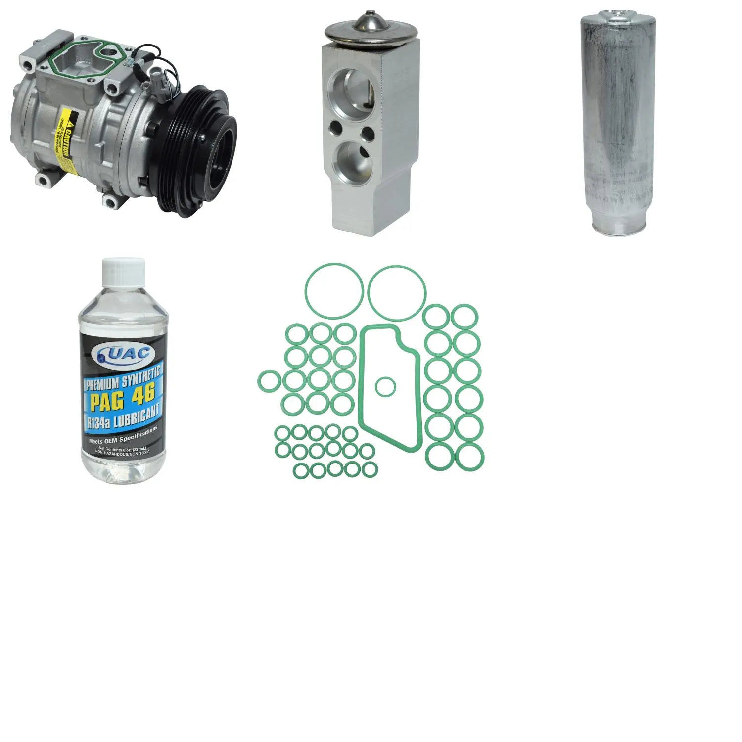 A/C Compressor Kit for TOYOTA TUNDRA BASE SR5 3.4L 2003-2004 RA/4910RPP