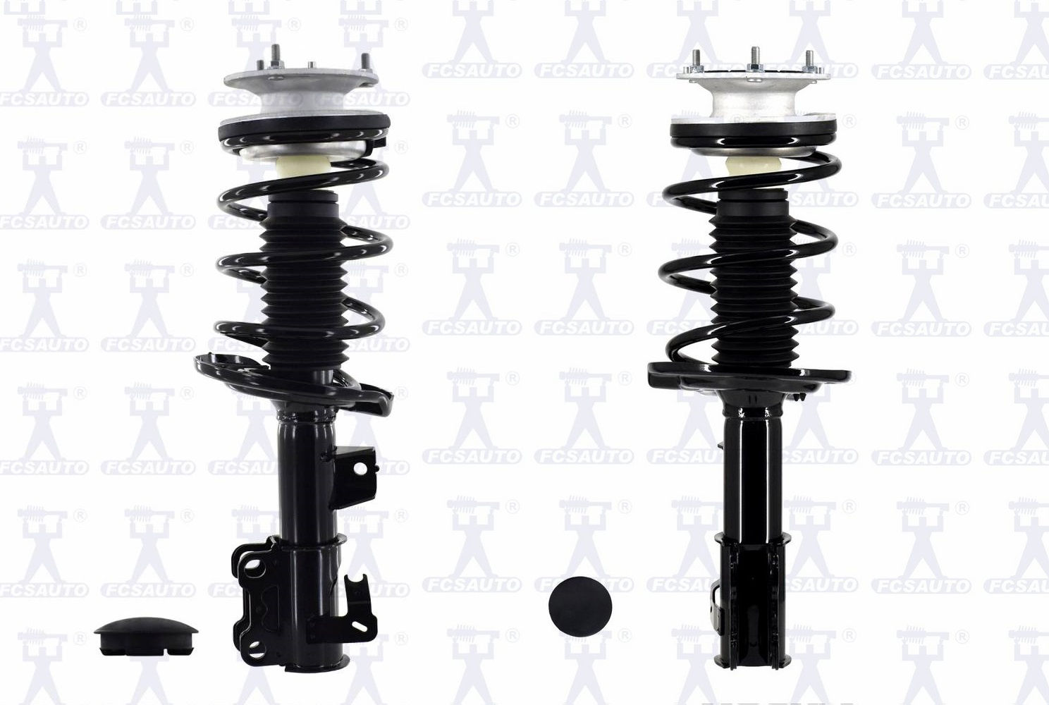 2x Front Shock Absorber Complete for CADILLAC ATS 2014-2018 RA/358RP