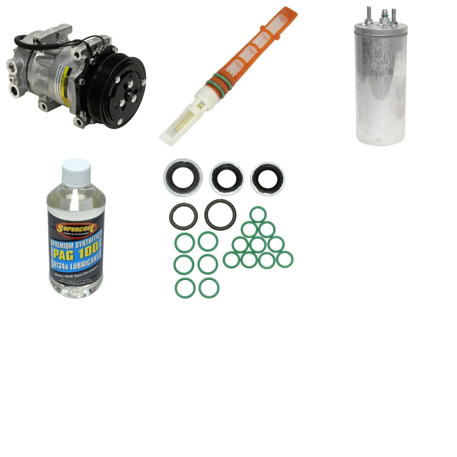 A/C Compressor Kit for DODGE DAKOTA 2.5L 2000-2002 RA/2124RPP