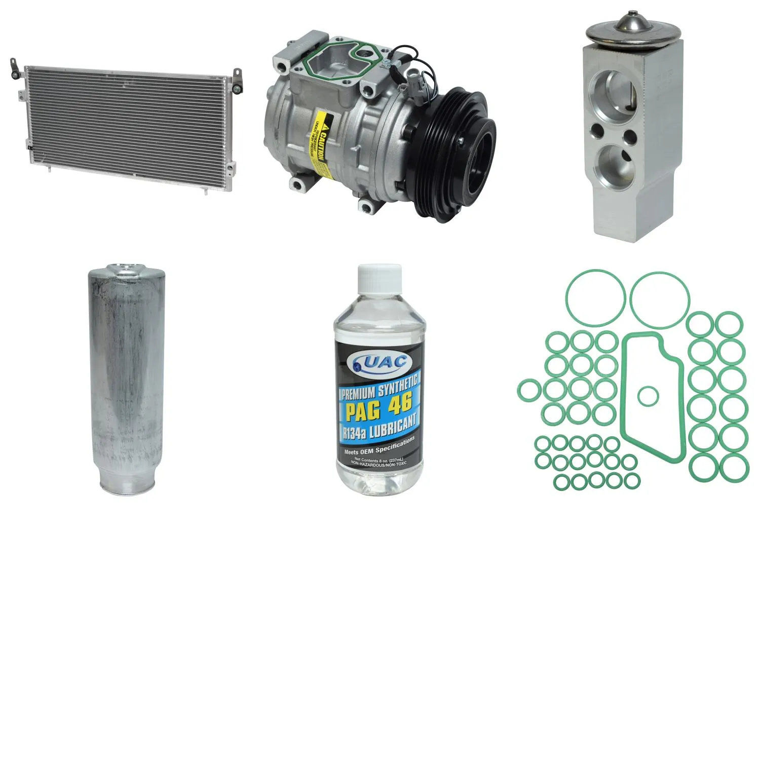A/C Compressor Kit for TOYOTA TUNDRA BASE SR5 3.4L 2003-2004 RA/4911RPP
