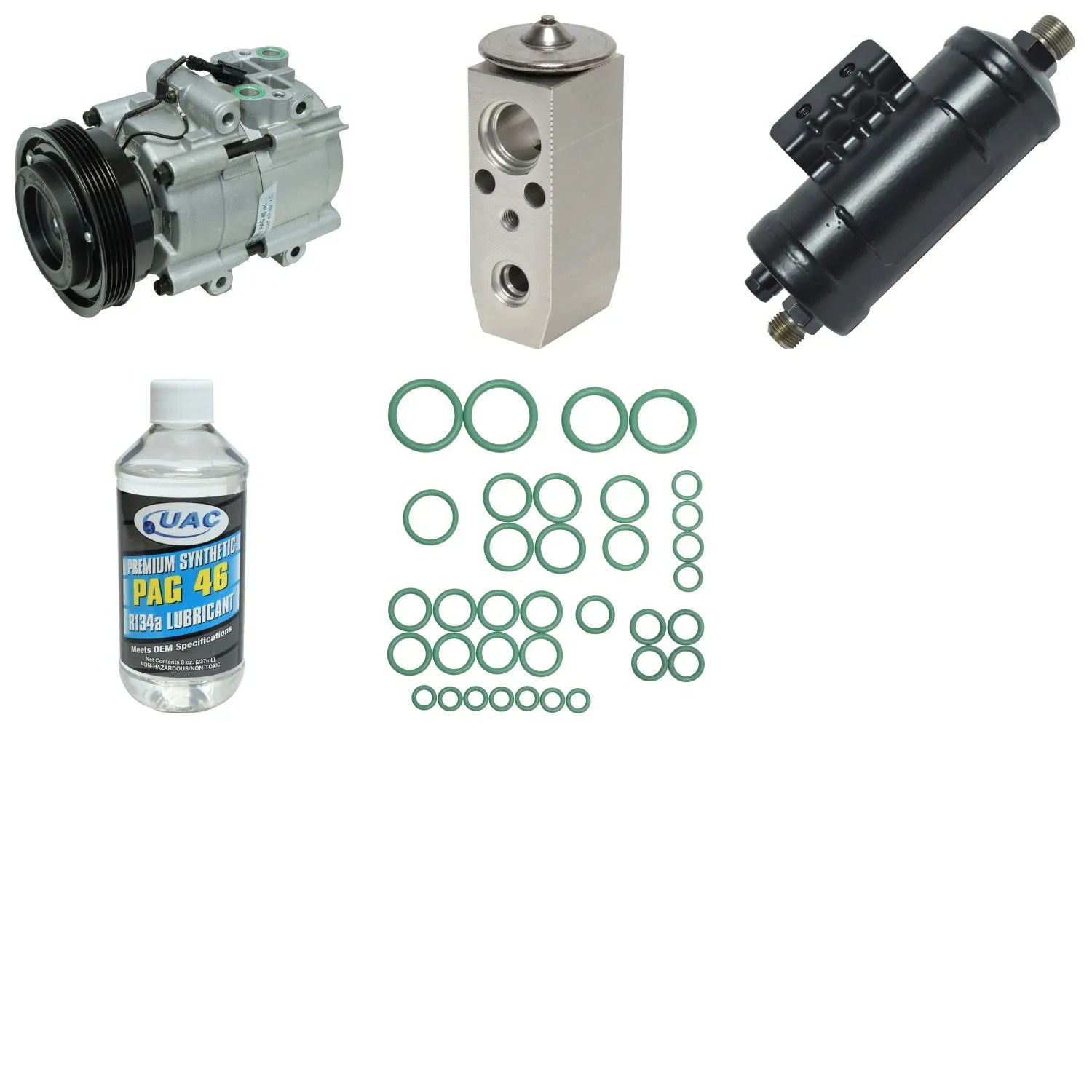 A/C Compressor Kit for HYUNDAI KIA SONATA OPTIMA 2.4L 1999–2002 RA/896RPP