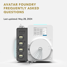 AVATAR Foundry Frequently Asked Questions
