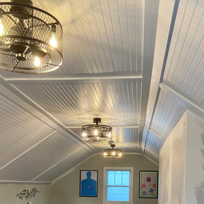 Attic Ceiling Finish Carpentry