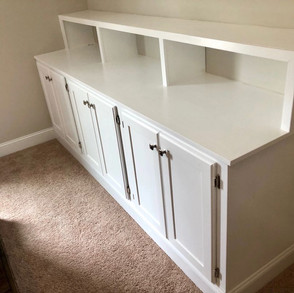 Movie Theatre Built In Cabinets