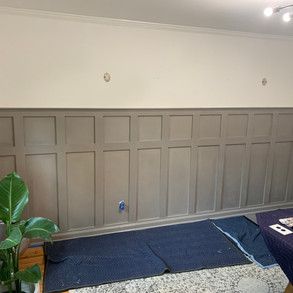 Office Board and Batten Wainscoting