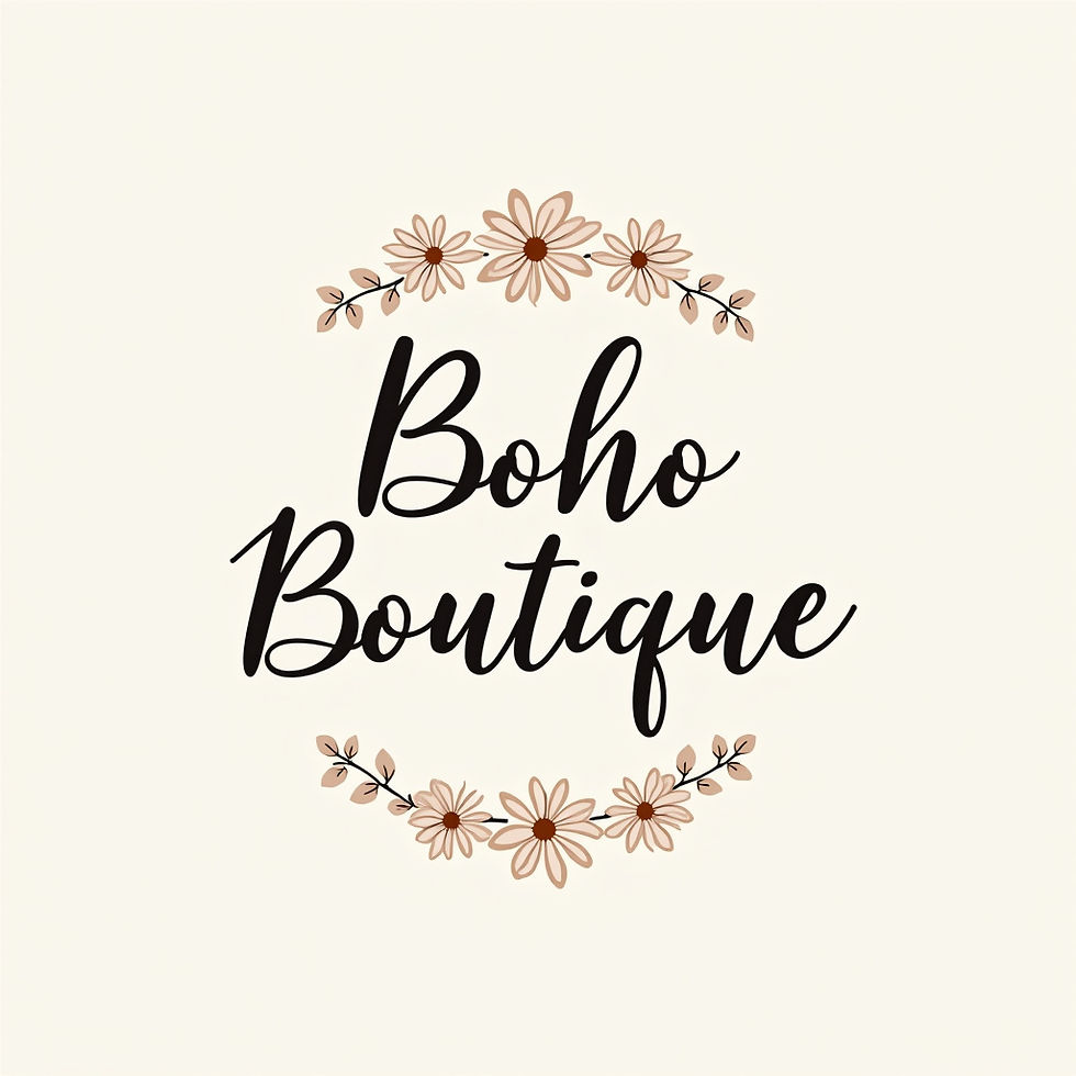 Boho Boutique Emblem