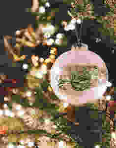 Bauble on a Christmas tree
