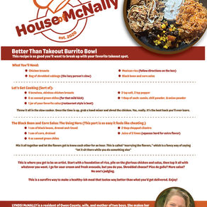 House Of McNally: Better Than Takeout Burrito Bowl