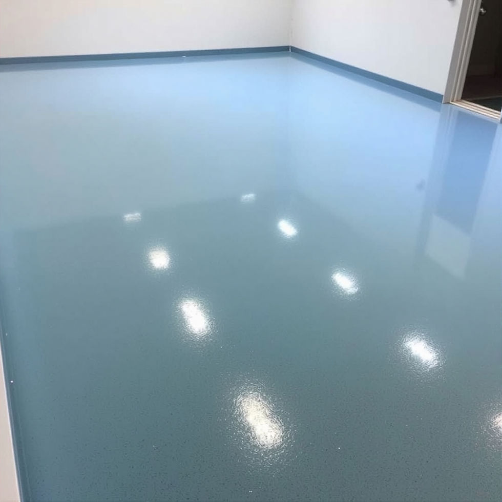 epoxy sand coating install