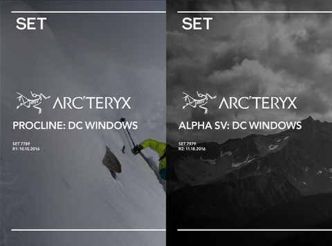 AER'TERYX: DC STOREFRONT WINDOW DISPLAYS