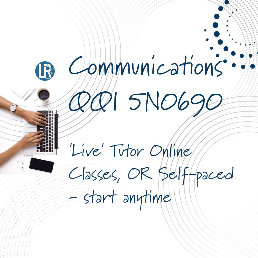Communications Course - QQI Level 5 - 5N0690
