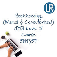 002. 5N1354 Bookkeeping Lir Shop Course Card