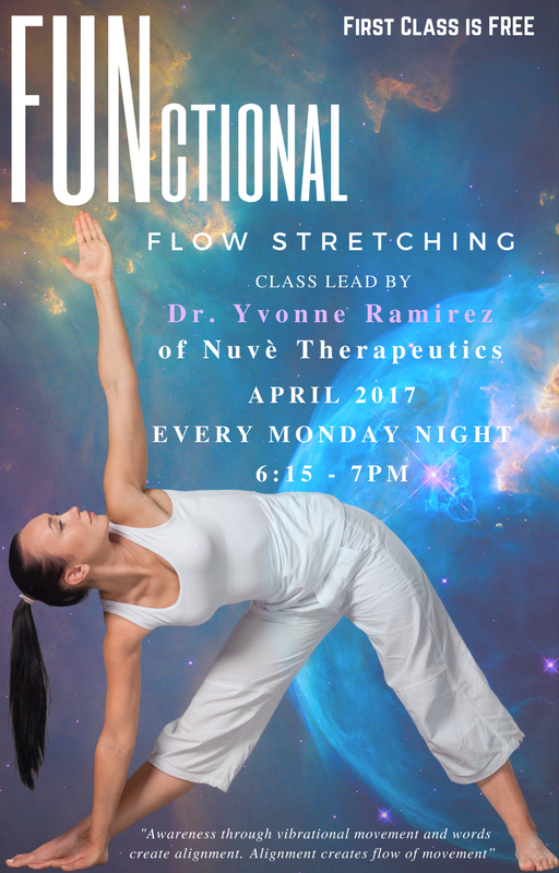 April FUNctional Flow Stretching Class