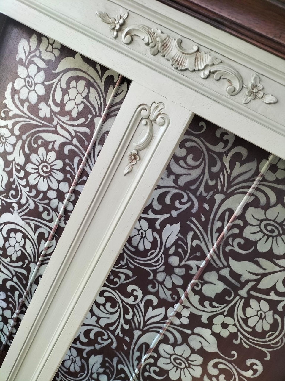 Miniatură: Sablon decorativ reutilizabil 3D Intricate Flower 50x70cm (6041)